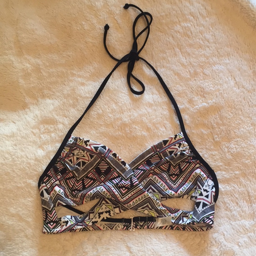 VS PINK Aztec Bikini Halter Top